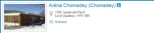 Aréna Chomedey à Laval
